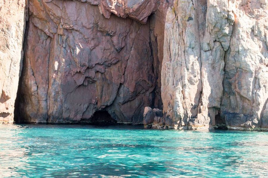 From Porto: Boat tour to the Calanches of Piana & Capo Rosso - How the route unfolds: Ficajola Beach, then Calanques de Piana