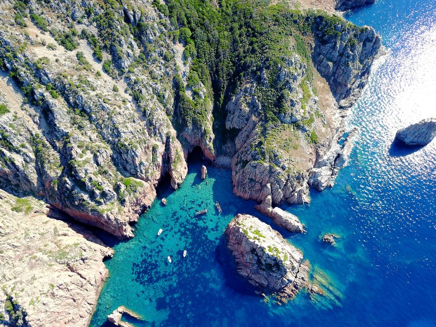 From Porto, Corsica: Piana Creeks Cruise - Porto to Piana Creeks, on a boat small enough to matter