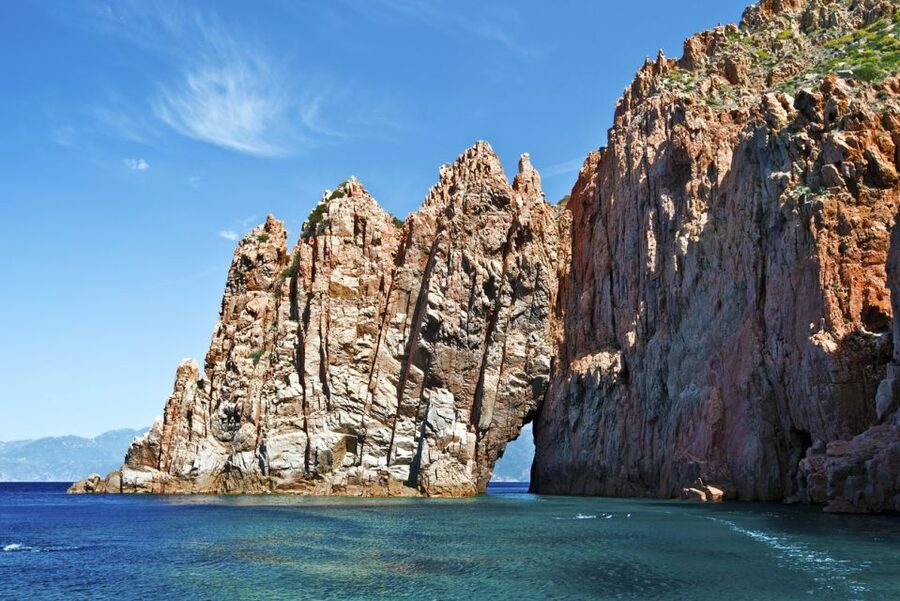 From Sagone/Cargèse: Piana, Scandola, Girolata Boat Tour - Gulf of Porto viewpoints: where the coast opens up