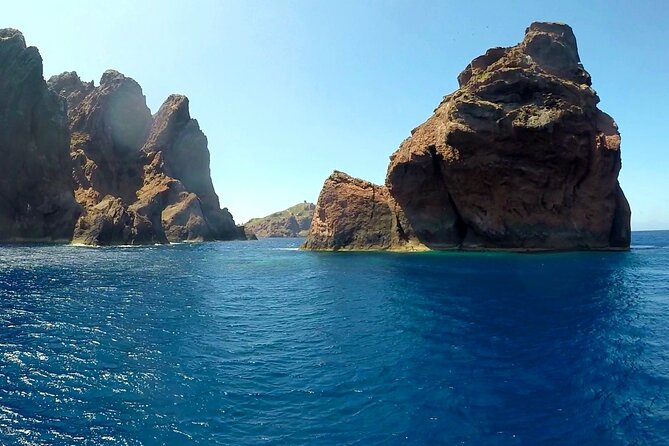 From Sagone/Cargèse: Scandola Calanques Piana Girolata Swimming - Genoese tower of Omigna in Cargèse: a historic pause from the sea