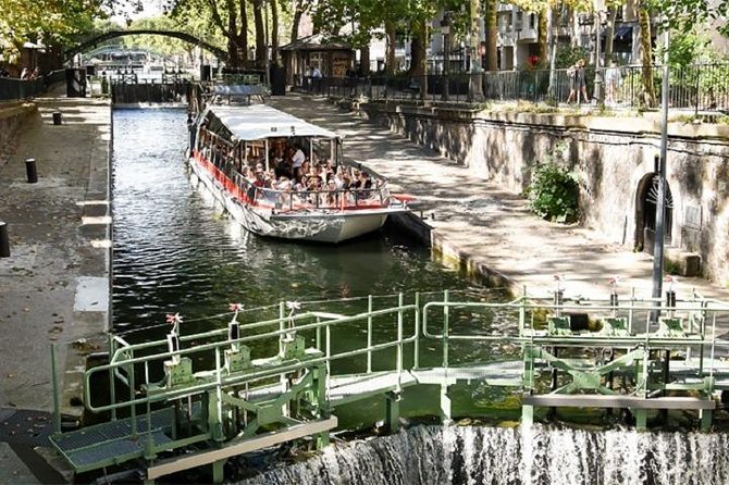 Guided Cruise The Old Paris on Canal Saint Martin - Ending at Bassin de la Villette, a calmer finish in a lively area