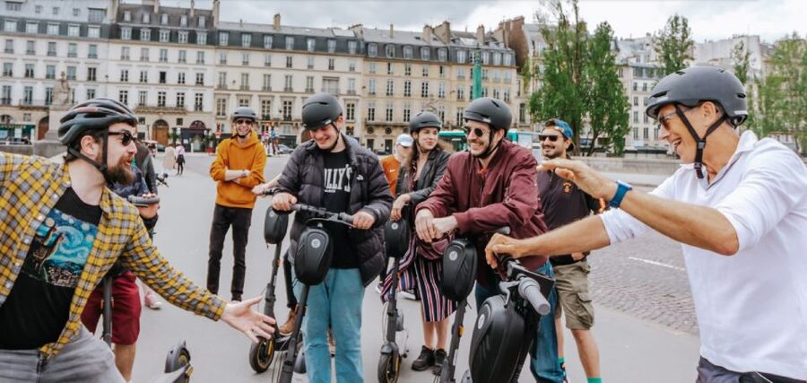 Guided Electric Scooter Tour of Paris - Le Marais Energy and Grand Palais Area Stops