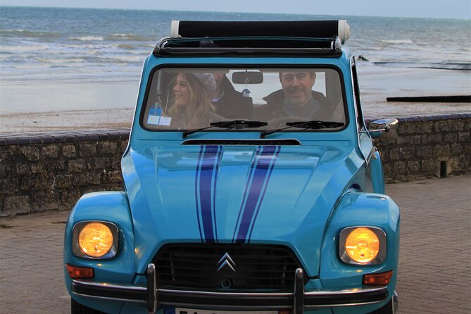Guided Tour in an Old Convertible Car on the Côte de Nacre - Luc-sur-Mer and Langrune-sur-Mer: sea passages and little streets