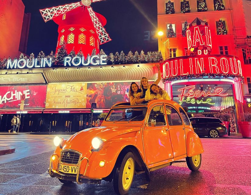 Guided Tour of Paris in Classic Convertible - The Citroën 2CV ride that makes Paris feel less staged