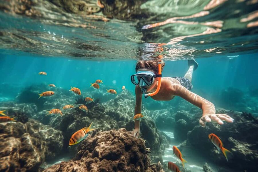 Half-day: relaxing afternoon on the Lavezzi and Cavallo islands - Porto Novo stop: snacks, an easy farniente moment, and a final swim option