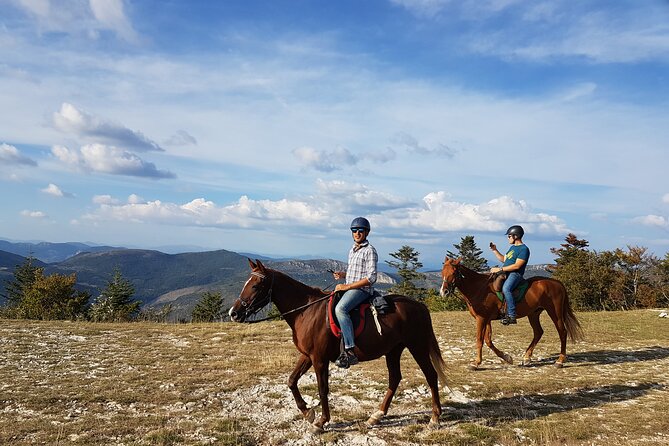 Horse ride in Haute Provence Luberon and Forcalquier - Timing and weather: why the 4:00 pm start matters