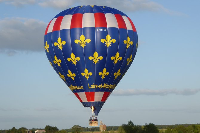 Hot Air Balloon Flight over the castle of Chenonceau / France - After Landing: Wine, Cheese, Sweets, Baptizing Names, and a Certificate