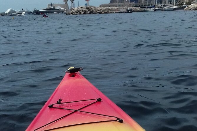 La Ciotat Private Kayak Rental in the Calanques National Park - Ile Verte: islands, rocky inlets, and a possible restaurant stop