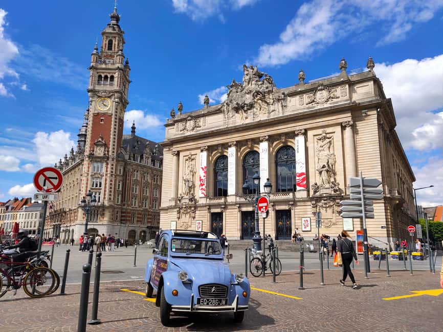 Lille Driving Tour by Convertible Citroen 2CV - Why the 2CV Works So Well for Lille