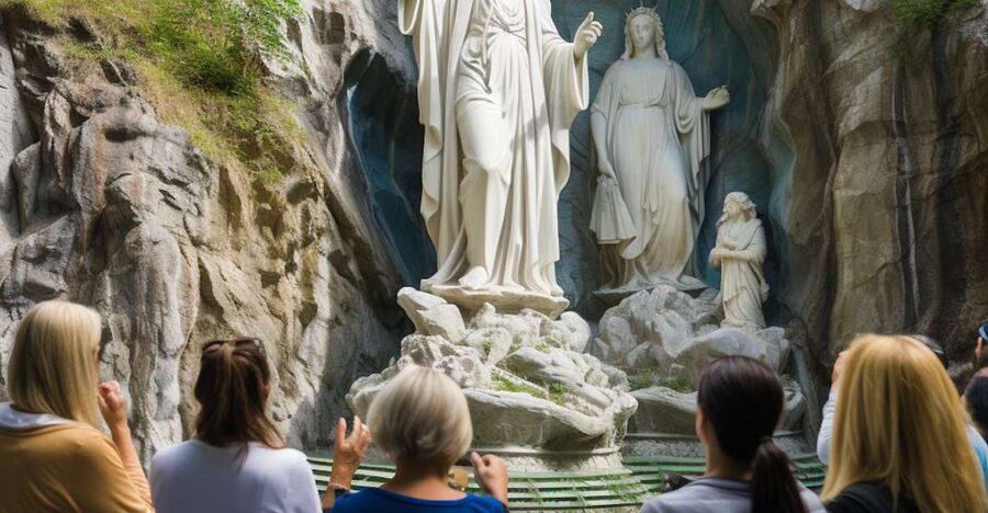 Lourdes: Sanctuary Guided Walking Tour - Start at Coecilia, and get your bearings quickly