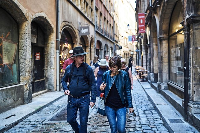 Lyon Old Town Food Tour with Local Specialties Tasting & Lunch - Sweet stops in Lyon Old Town: praline tart and gelato/sorbet moments