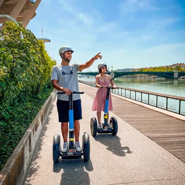 Lyon: Segway Tour Along Rhône and Saône River - First Step: Old Lyon, a Helmet, and Fast Segway Coaching