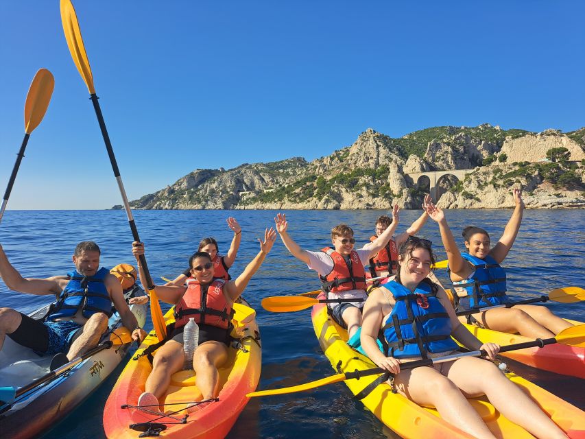 Marseille: Côte Bleue Calanques Half-Day Kayak Tour - Establon and Aragnols: The Creeks, the Beach Moment, and the Swim Stop
