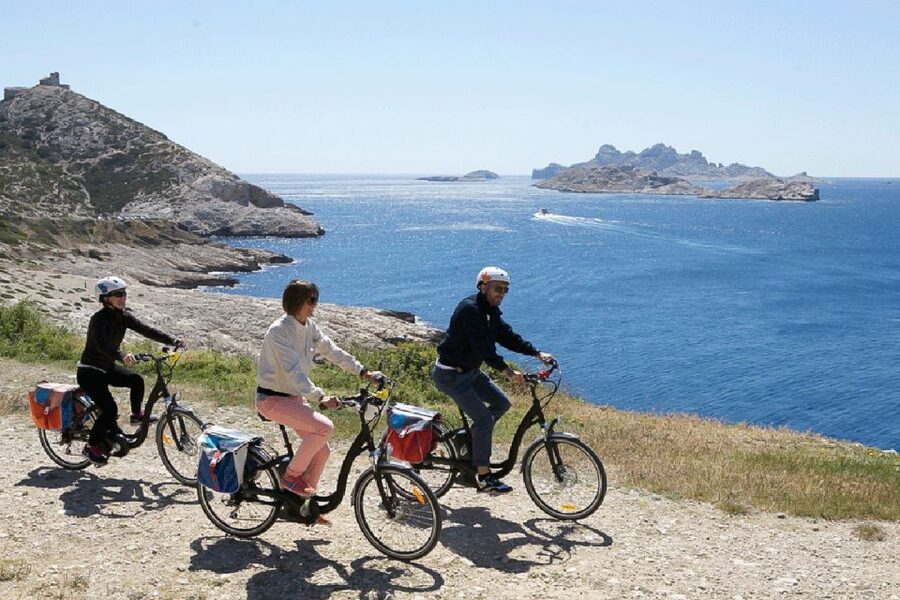 Marseille: Full-Day Guided E-Bike Coast & Calanques Tour - Prado Beach, Goudes, and the Maronnaise swim break