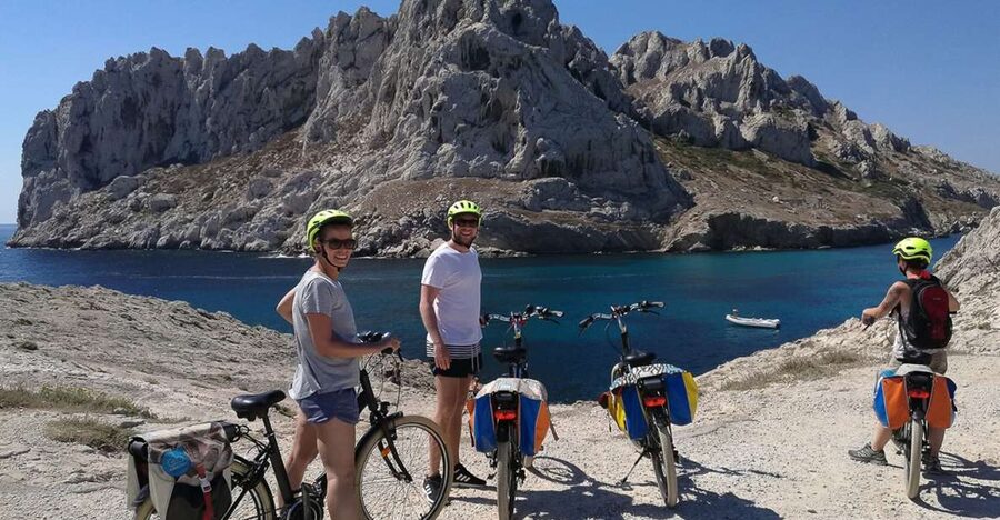 Marseille: Full-Day Guided E-Bike Coast & Calanques Tour - Callelongue Cove and why some creeks need a boat
