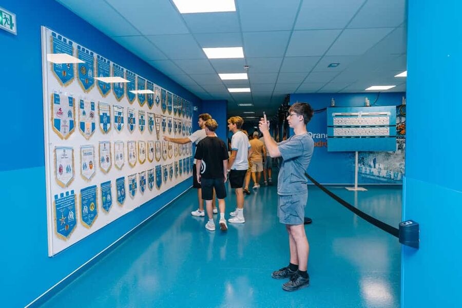 Marseille: OM Stadium Tour at the Orange Velodrome - Press Conference Room: Where Emotions Become Words
