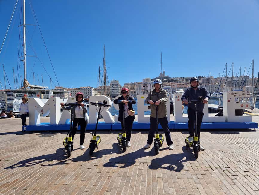 Marseille: Self-Guided Smartphone Tour by E-Scooter - Key things to love about this Marseille e-scooter tour