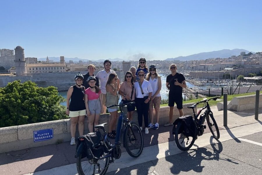 Marseille: Sightseeing E-Bike Tour - Hôtel Dieu, Maison Diamantée, City Hall, and l’Ombrière’s design angle