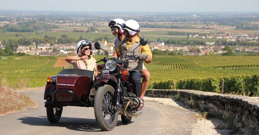 Meursault: Tour of the Vineyards on Motorbike with Sidecar - The Big Idea: A sidecar tour is wine sightseeing that moves
