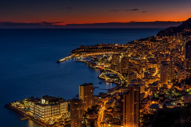 Monaco & Monte-Carlo by night - Two hours in Monaco: old town wandering and Prince’s Palace light show
