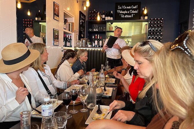 Montmartre Hill French Gourmet Food and Wine Tasting Walking Tour - The eight tasting venues, what you’re likely to eat and drink