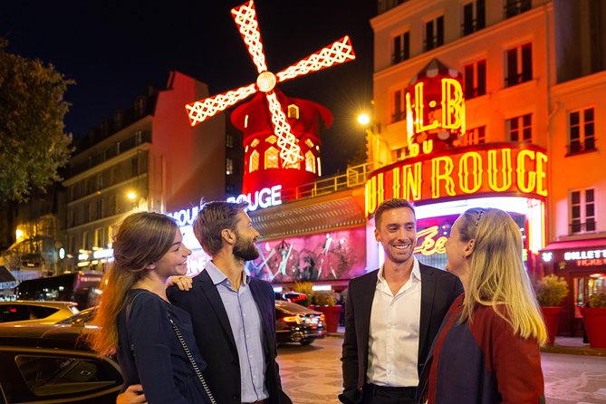 Moulin Rouge Dinner Show with Champagne and Drop Off - First Stop: Getting to Moulin Rouge and Getting Seated