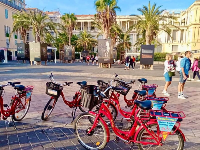Nice 3Hrs by EBike: Essentials Oldest Districts & Panoramas - Mont Boron viewpoints and the road toward Villefranche Bay