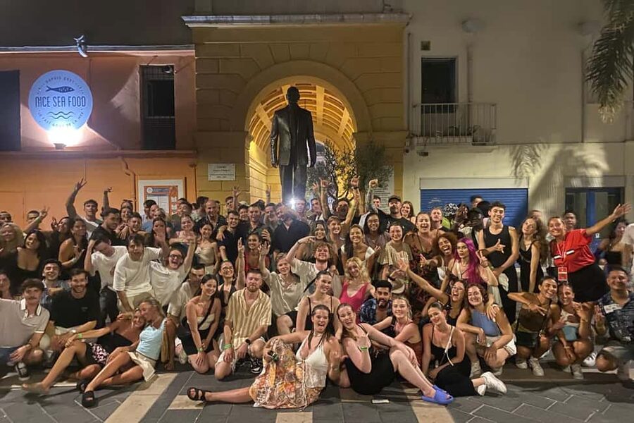 Nice: 4 Bar, 1 Club Riviera Bar Crawl Party with Free Shots - Games That Turn Strangers Into a Group Fast