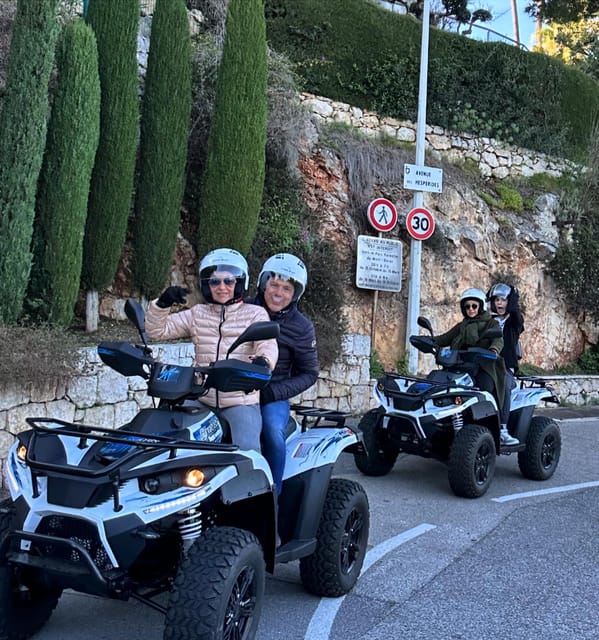 NICE BY ELECTRIC QUAD:panoramic tour from Nice - The route in plain terms: from Nice icons to Mont Boron views
