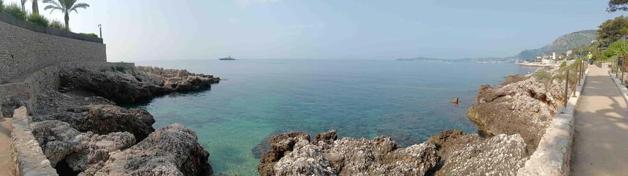 Nice, Cap d'Ail: Sea Scooter Snorkeling Tour - Shore departures and the quiet coastline: fewer crowds, more nature