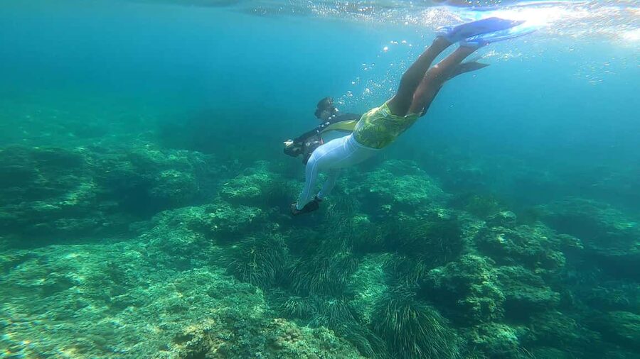 Nice, Cap d'Ail: Sea Scooter Snorkeling Tour - The safety briefing at Cap d’Ail: learn the scooter before you go far