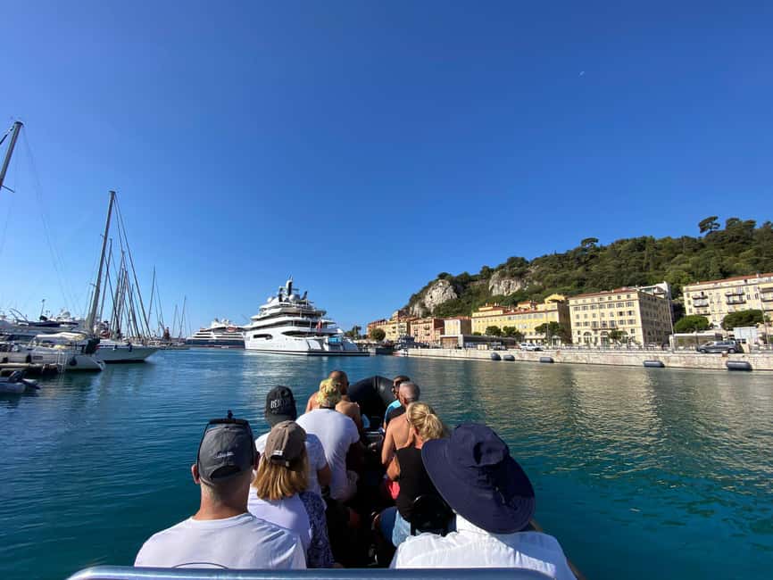 Nice: Coastline Boat Cruise to Monaco - Saint-Jean-Cap-Ferrat pass-by: villas, viewpoints, and film-famous coastline