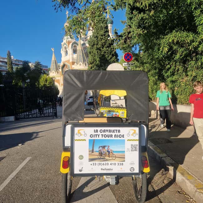 Nice: Electric Rickshaw City Tour with Local Guide - Place Masséna, luxury streets, and Notre Dame: the downtown contrast