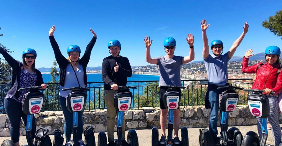 Nice: Grand Tour by Segway - Starting at 2 Rue Halevy, Then Learning the Segway Fast