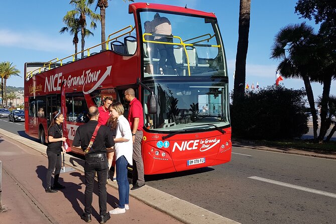 Nice Le Grand Tour Hop-on Hop-off Sightseeing Bus - Nice in 90 Minutes, with a one-day or two-day pass