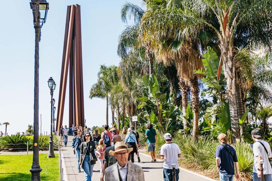 Nice: Old Town & Castle Hill Informative Guided Walking Tour - Castle Hill: The View Payoff Over Promenade des Anglais and the Port