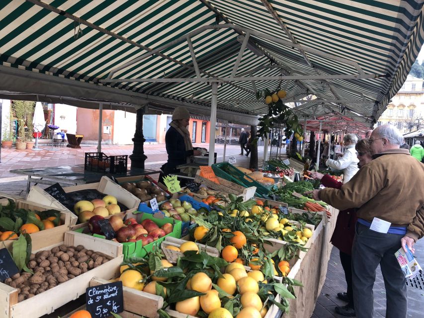Nice: Old Town Food Walking Tour - Place Masséna to the Old Town food map in 210 minutes