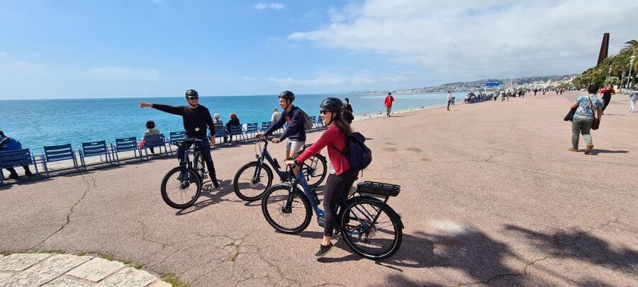 Nice: Panoramic French Riviera E-Bike Tour - Promenade des Anglais e-bike training, done the smart way