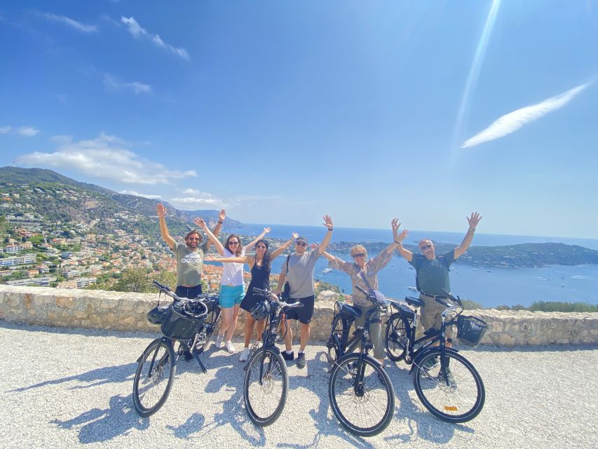 Nice: Panoramic French Riviera E-Bike Tour - Mont Boron park to Fort Mont Alban, the view payoff
