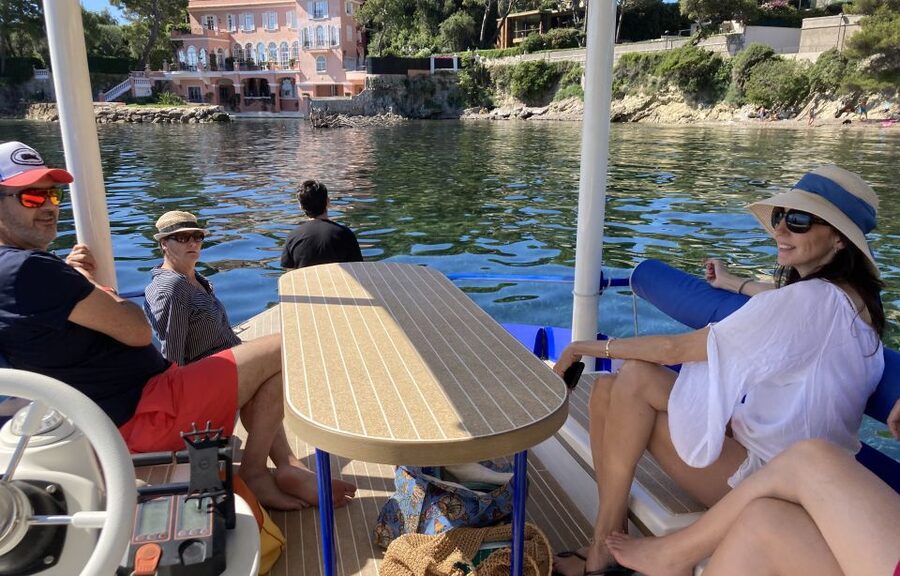 Nice: Private French Riviera Solar Boat Cruise - A True Quiet Boat Experience (Solar Electric, No Fumes)