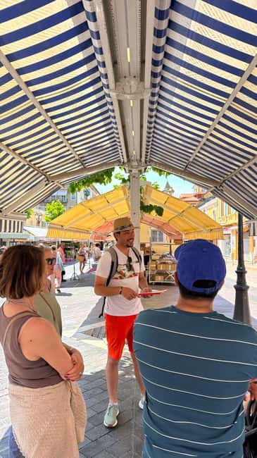 Nice: Sightseeing Walking Tour with certified tour guide - Waterfront icons at Quai des États-Unis and Bellanda Tower photo moments