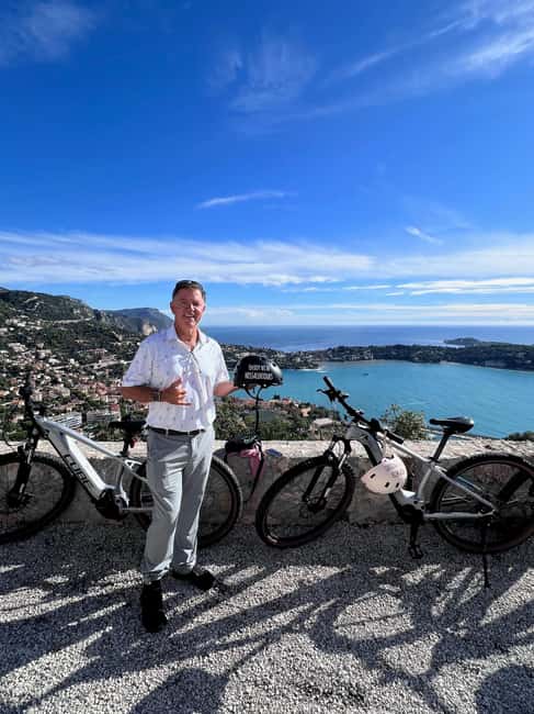 Nice: Villefranche Guided Electric Bike Tour - Fort du Mont Alban and Mont Boron: where the best views happen