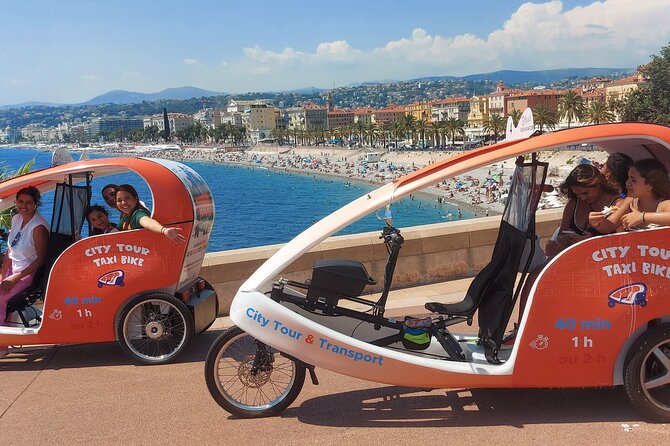 Nice: Visit of Nice by electrically assisted bike taxi 1 hour. - Opera de Nice: the Italian-flavored face of the city