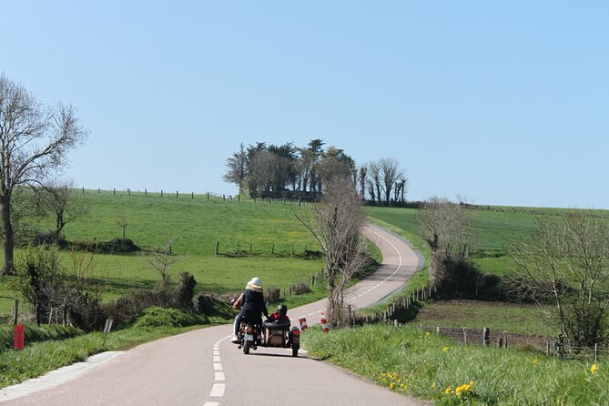 Normandy WWII Private Half-day Sidecar Tour From Bayeux - Omaha Beach, the shoreline underfoot, and the memorials that stop time