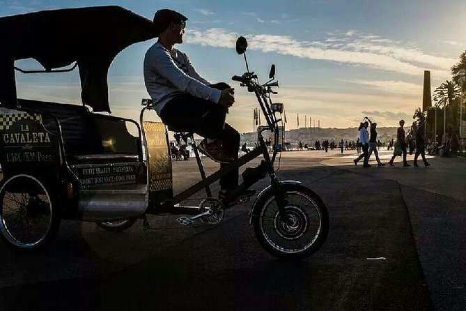 Original Nice city tour ( pedicab-vélo taxi) - Meeting at Place Massena, then rolling out with a plan