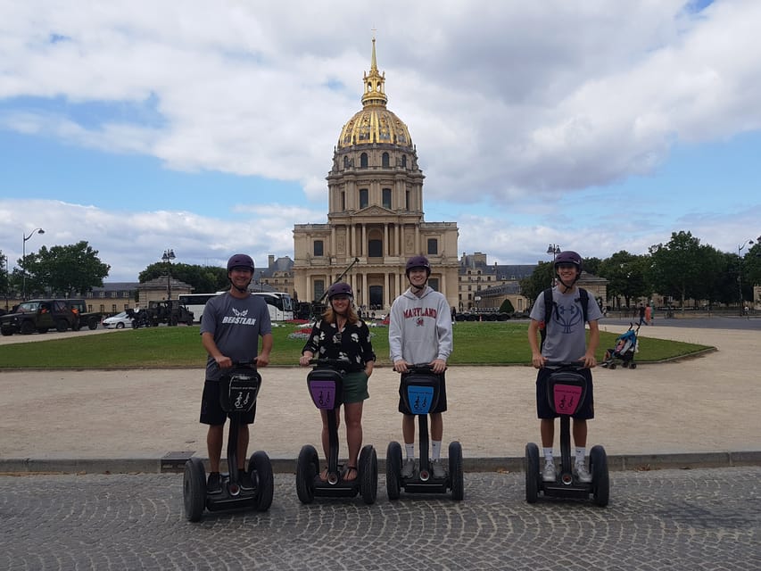 Paris: 1,5 hour Guided Segway Tour - Invalides: Ending Strong With a Classic Paris Landmark Feel