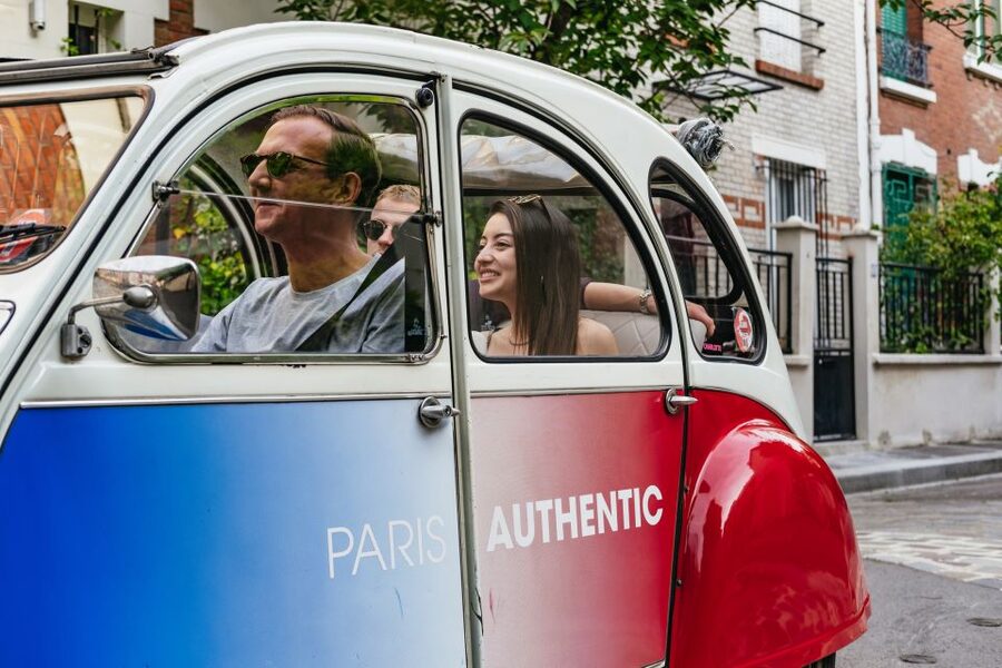 Paris: 1-Hour Vintage Citroen 2CV Tour - The Eiffel Tower Experience, Up Close by Car