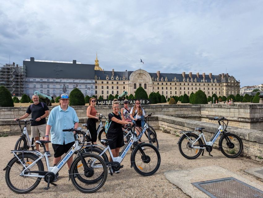 Paris: Afternoon E-Bike Guided Small Group Tour - Les Invalides to Pont Alexandre III: history landmarks in motion