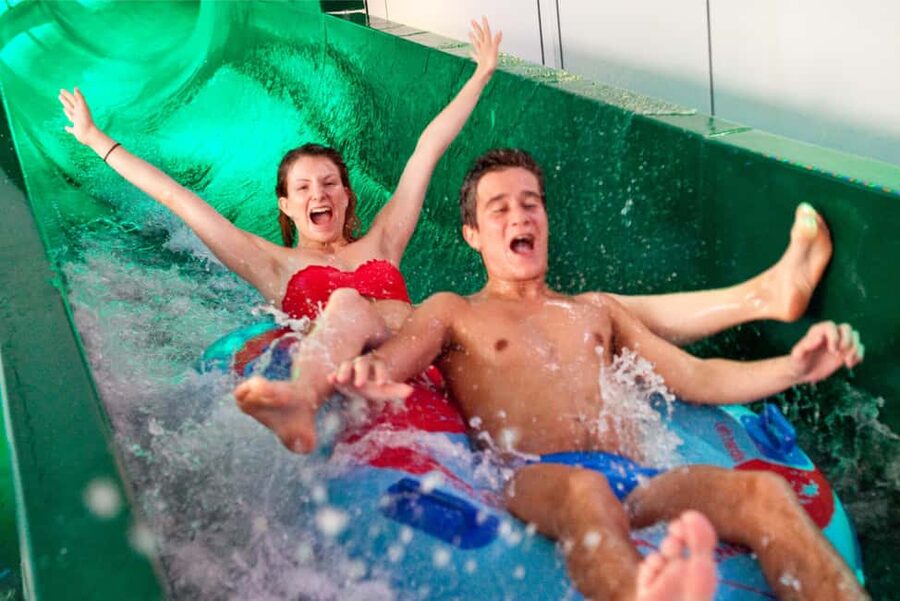 Paris: Aquaboulevard Water Park Entrance Ticket - Food and drinks: budget it, because snacks change the mood