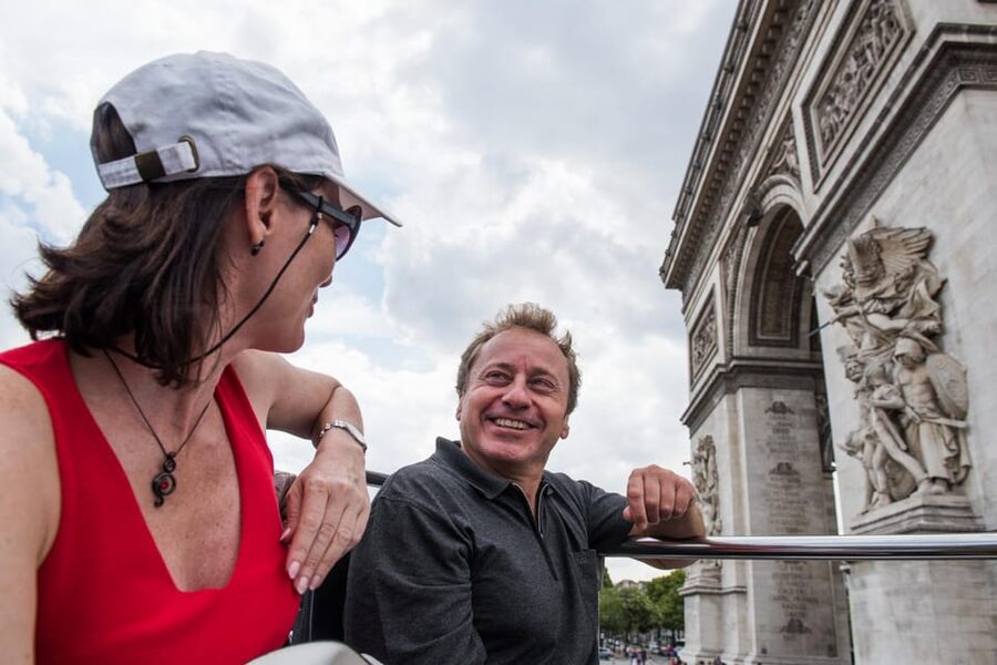 Paris: Arc de Triomphe Ticket & Big Bus Hop-on Hop-off Tour - Top stops worth your attention along the loop